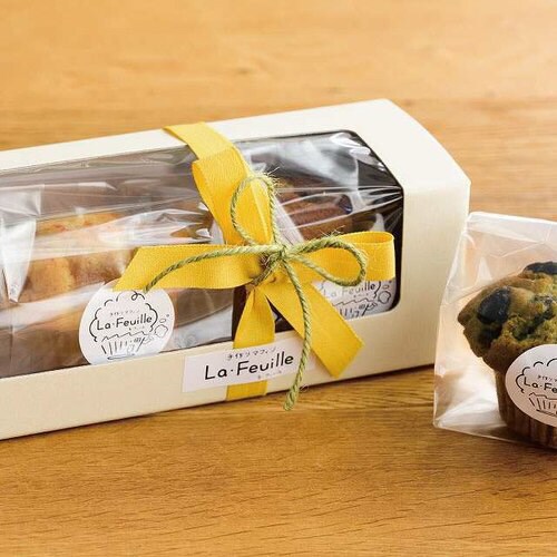 無地窓付ギフトボックス/アイボリー−SW10枚×2