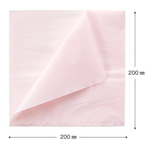 PEスクエアバッグ/ピンク−S 50枚×5