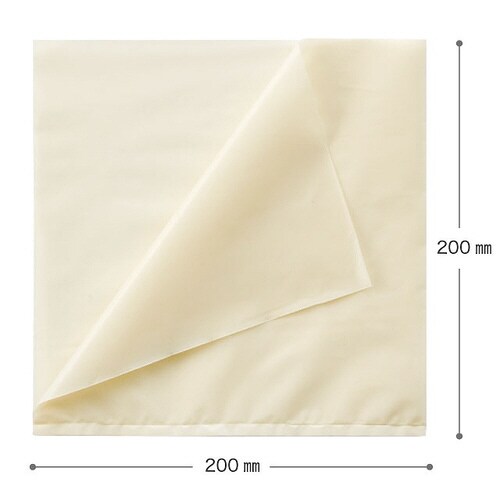 PEスクエアバッグ/クリーム−S 50枚×5