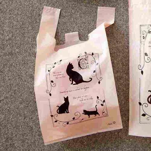 エレガントキャットレジバッグ−M 100枚×3