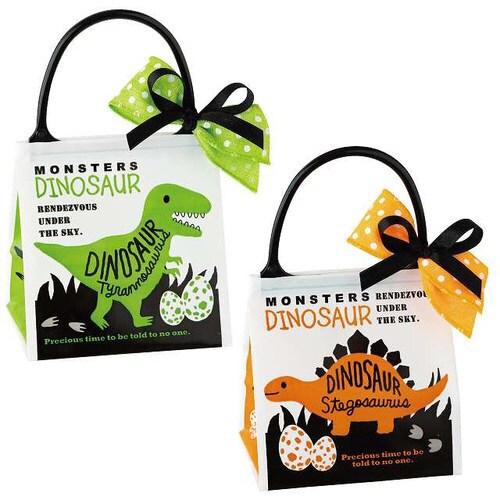 ダイナソーギフトバッグ−2/グリーン 20枚×2