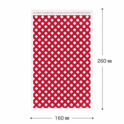 チェック平袋−3 100枚×3