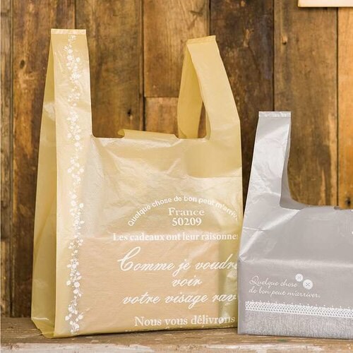 ナチュラルバインレジバッグ−M 100枚×3