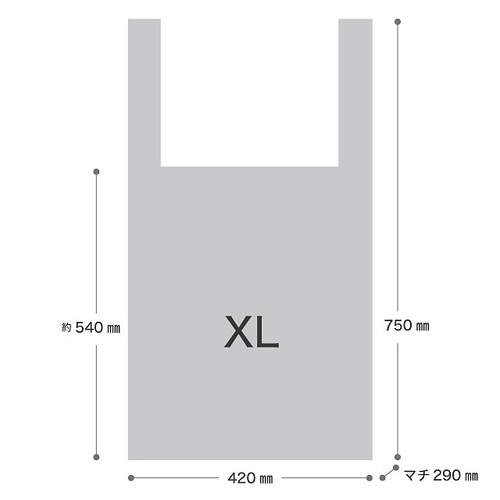 ナチュラルレジバッグ−ジャンボ 50枚×2