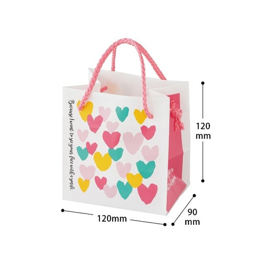 パステルハートキューブバッグ−2 20枚×2