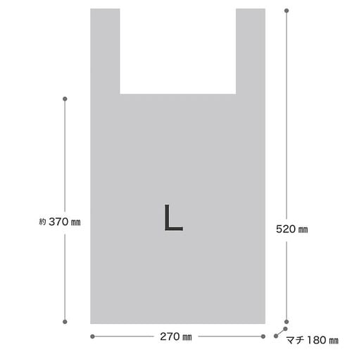 プチフラワーレジバッグ−L 100枚×2