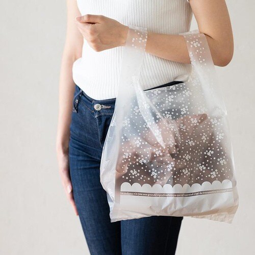 プチフラワーレジバッグ−L 100枚×2