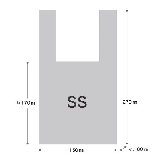 プチフラワーレジバッグ−SS 200枚×5