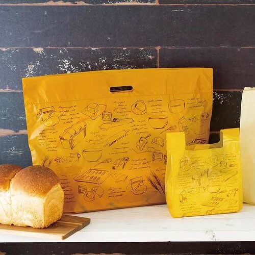 ブラウンフレンチガゼットバッグ−L 50枚×3