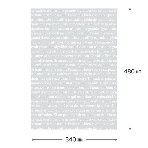 フレンチフロスト平袋−1 50枚×3