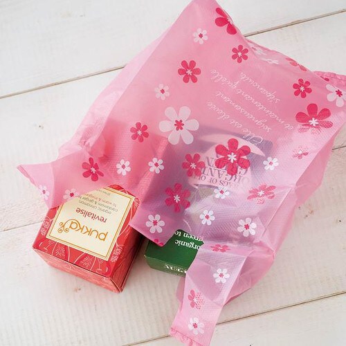 ラブリーフラワーレジバッグ−S 100枚×10