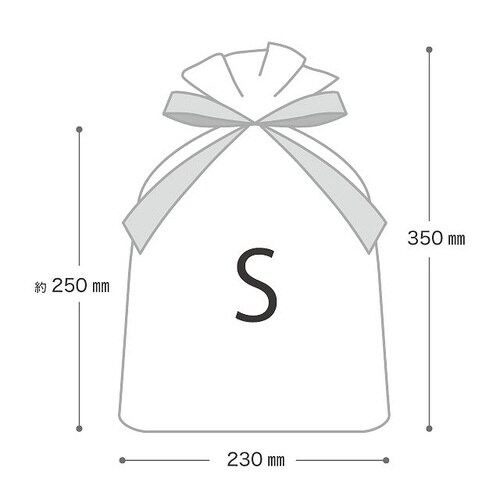リトルハートリボン付PEギフトバッグ−S20枚×2