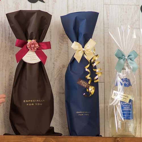 梨地縦長バッグブラウン−TL 50枚×2