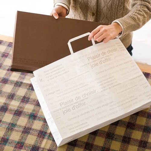 カフェオレペーパーバッグ−1 50枚