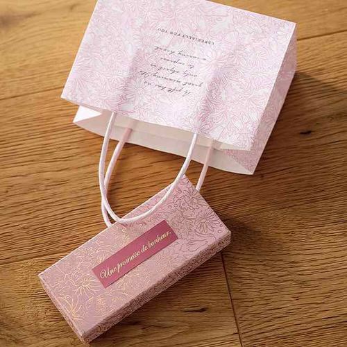 グレイスフルフラワーペーパーバック−2ピンク×2