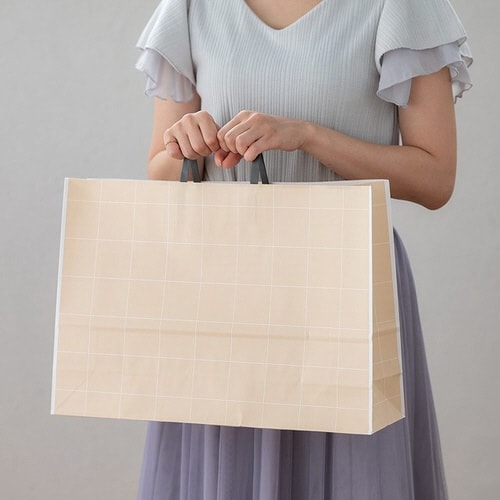 シンプルスクエアペーパーバッグ−1 50枚