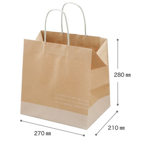 フレンチクラフトペーパーバッグ−3 10枚×2