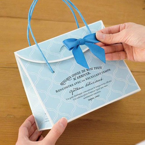 ラフィネフラップペーパーバッグ−2 20枚