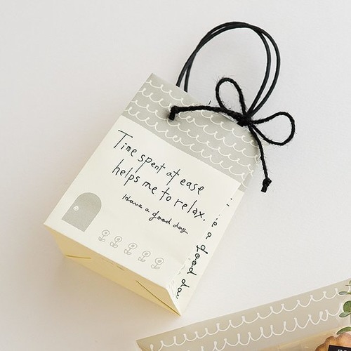 リラックスライフペーパーギフトバッグ−XS 20枚