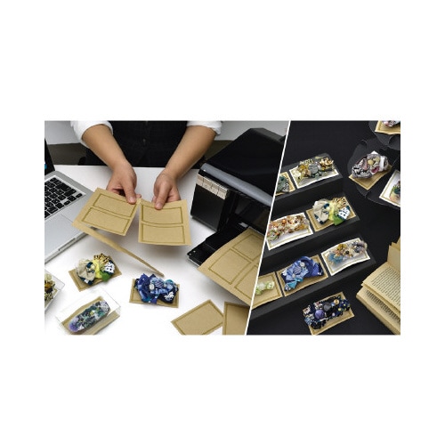 OAヘアアクセサリー専用台紙 ホワイト