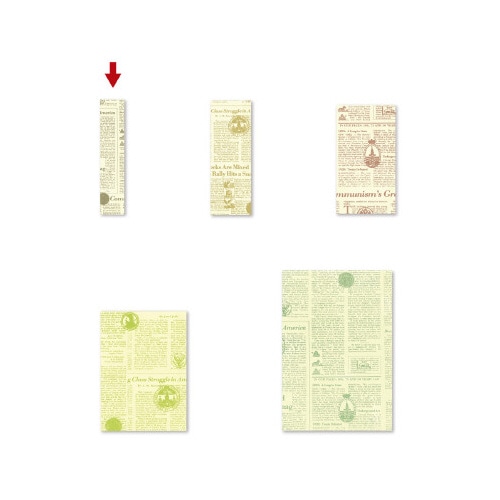 ギフトバッグ 平袋 リブル 50×240mm