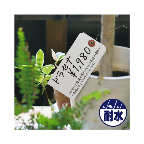 荷札 布札白 防水加工仕上 1000枚