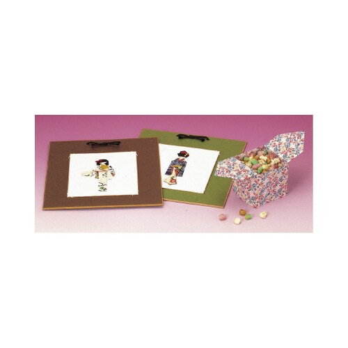 和紙千代紙 わらべ 紅遠山 平判