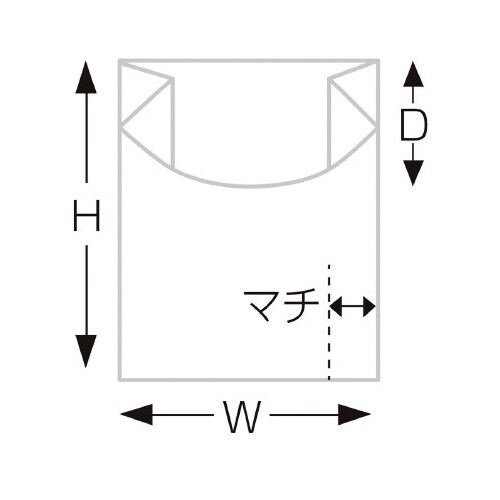 フライドポテト用耐油袋