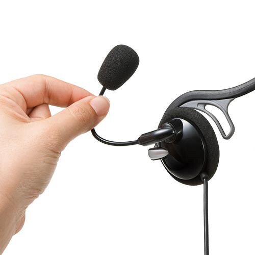 USBヘッドセット MM−HSU05BK