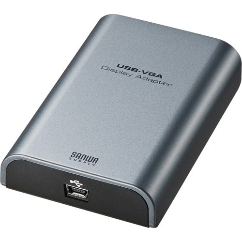 USB−VGAディスプレイ変換アダプタ