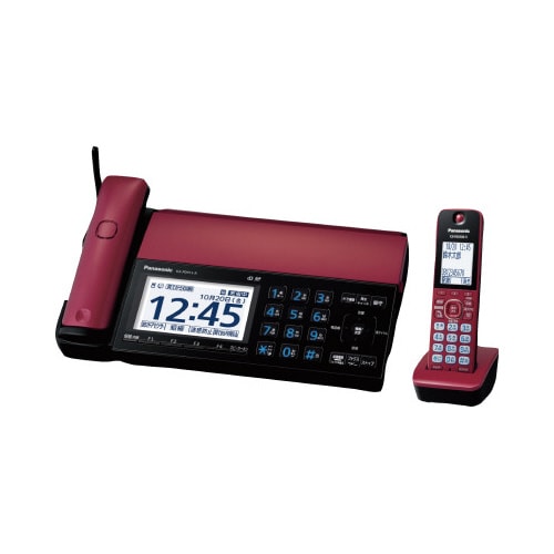 スマホ連携デジタルコードレス普通紙ファクス子機1台