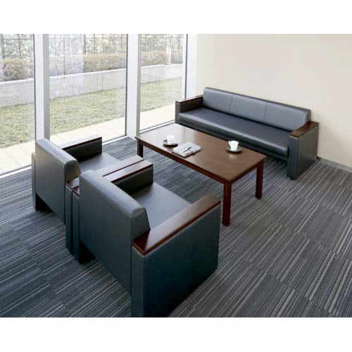 天然木(突き板)応接テーブル