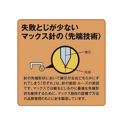 ホッチキス 10号針 1000本入 10個パック