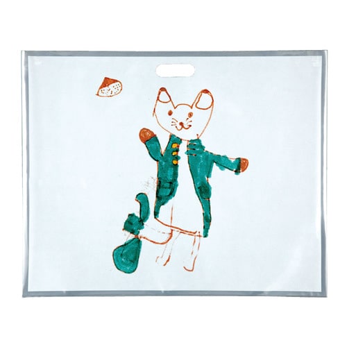 画用紙収納袋 4切(56×45cm) 半透明