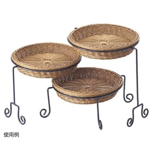 PP製丸形バスケット用スタンド