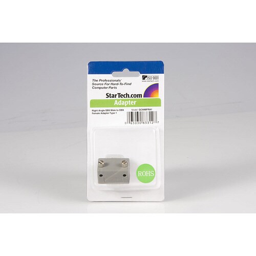 シリアルD−Sub9ピンL型変換アダプタ