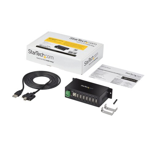 USB 2.0ハブ 7ポート産業用 ESD保護