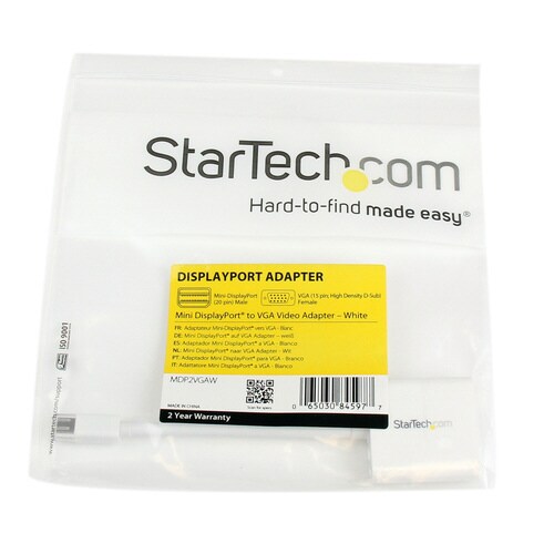 ミニディスプレイポート1.2−VGA変換アダプタ