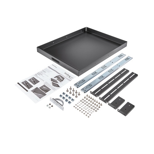 サーバーラックキャビネット用棚板 スライド式 1U