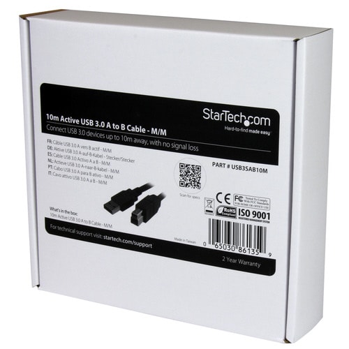USB 3.0 ケーブル(A−B) 10m
