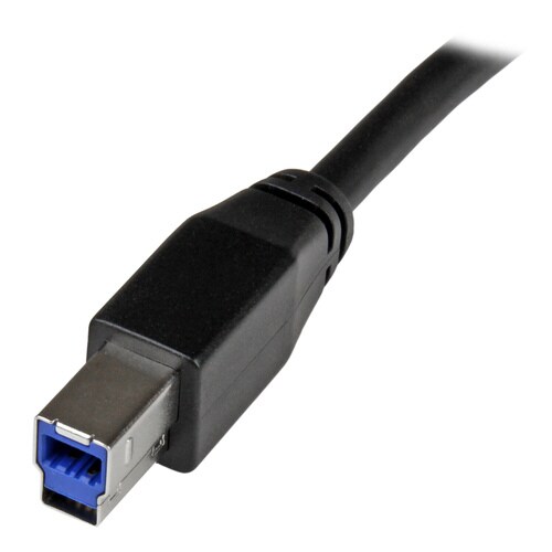 USB 3.0 ケーブル(A−B) 5m 黒