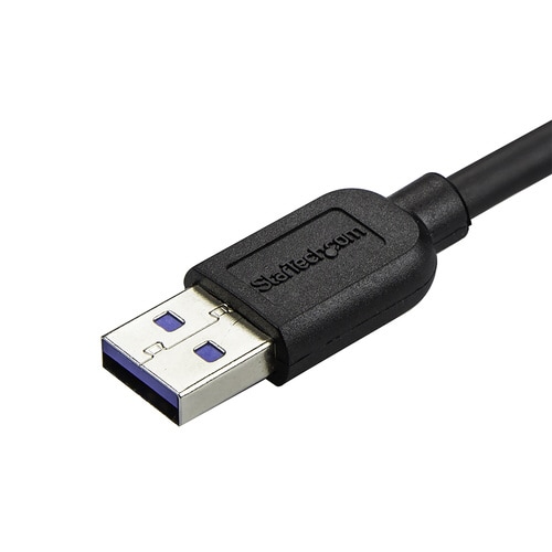 MicroUSB3.0変換ケーブル L型右 1m