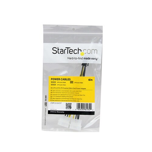 ペリフェラル電源−PCIe電源ケーブル 4−8ピン