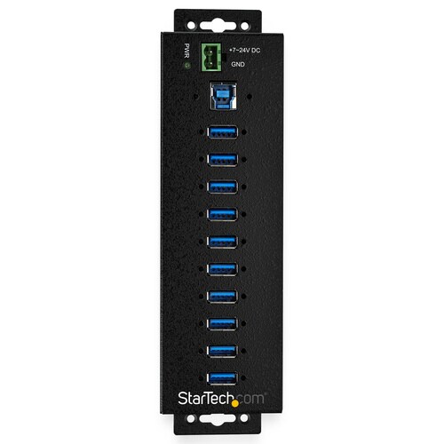 USB 3.0ハブ 10ポート 産業用 ESD保護