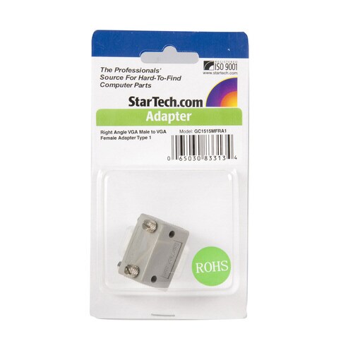 VGA L型90° 変換アダプタ D−Sub15