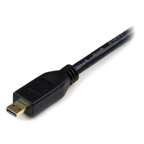 HDMI−HDMIマイクロ変換ケーブル 2m