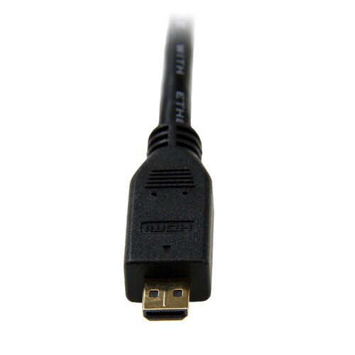 HDMI−HDMIマイクロ変換ケーブル 2m
