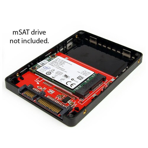 mSATA−2.5型SATA SSD変換アダプタ