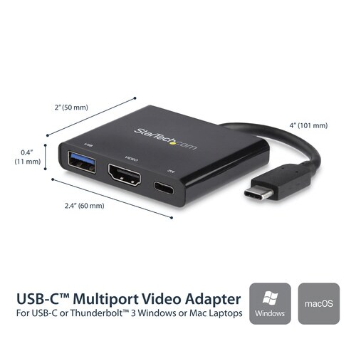 USB−C接続マルチアダプタ 4K HDMI/PD