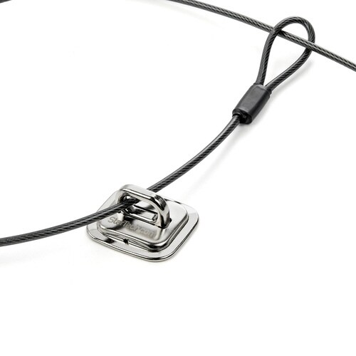 ノートパソコン盗難防止アンカーポイント スチール製